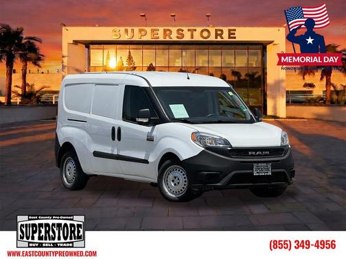 Bright White 2021 RAM ProMaster City Tradesman