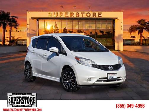 Aspen White Pearl 2014 Nissan Versa Note SV