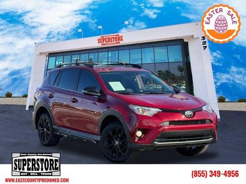 Black 2018 Toyota RAV4 Adventure