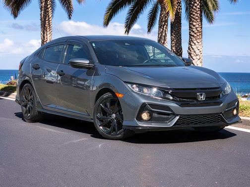 Polished Metal Metallic 2021 Honda Civic Sport