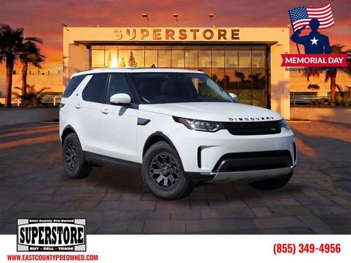 Fuji White 2017 Land Rover Discovery HSE