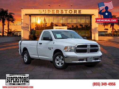 Bright White Clearcoat 2019 RAM 1500 Tradesman