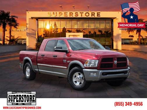 Deep Cherry Red Crystal Pearlcoat 2012 RAM 2500 SLT