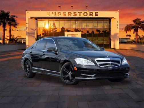 Black 2012 Mercedes-Benz S-Class 4MATIC