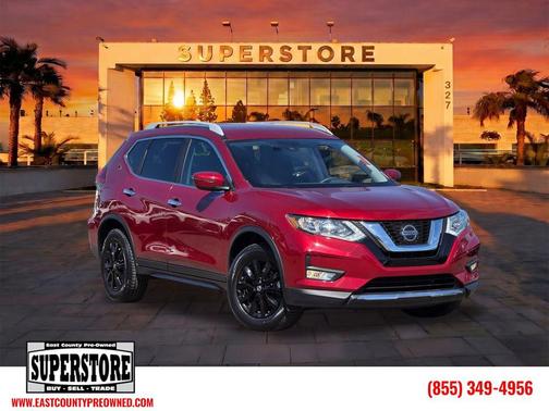 Scarlet Ember Tintcoat 2019 Nissan Rogue SV