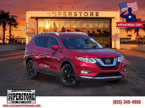 Scarlet Ember Tintcoat 2019 Nissan Rogue SV