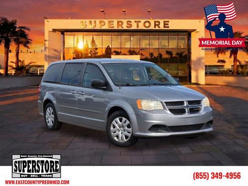 Billet Silver Metallic Clearcoat 2014 Dodge Grand Caravan AVP/SE