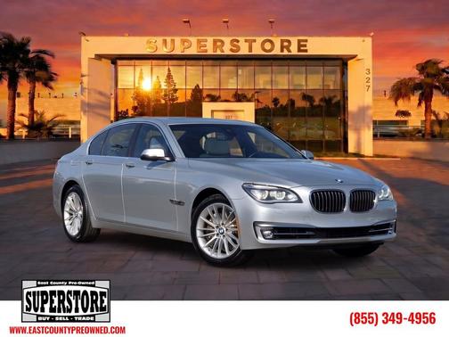 Glacier Silver Metallic 2015 BMW 750 I