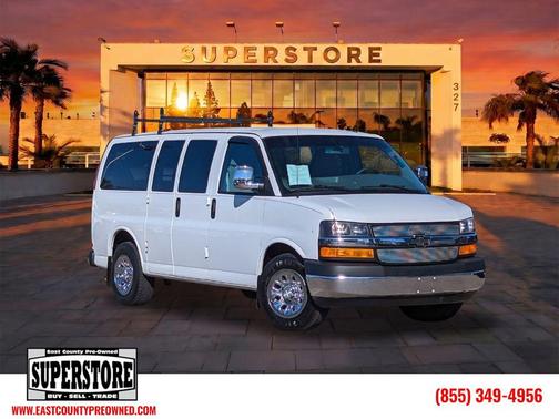 Summit White 2014 Chevrolet Express 1500 LT