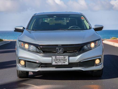 Lunar Silver Metallic 2021 Honda Civic EX