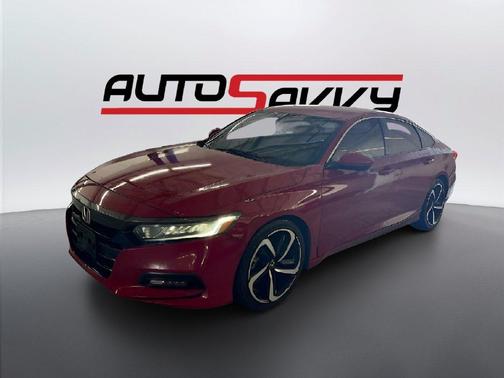Red 2019 Honda Accord Sport