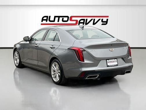 Satin Steel Metallic 2020 Cadillac CT4 Premium Luxury