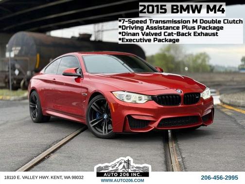 Sakhir Orange Metallic 2015 BMW M4 Base
