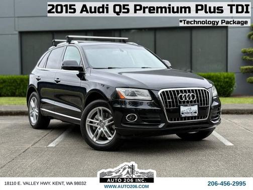 Brilliant Black 2015 Audi Q5 3.0 TDI Premium Plus