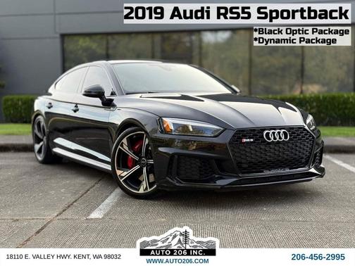Mythos Black Metallic 2019 Audi RS 5 2.9T