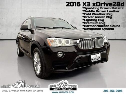 2016 BMW X3 xDrive28d