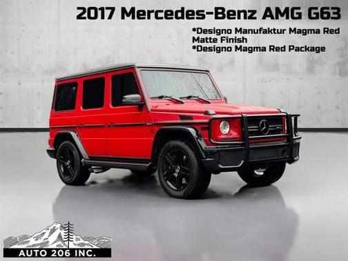 2017 Mercedes-Benz AMG G 63 4MATIC