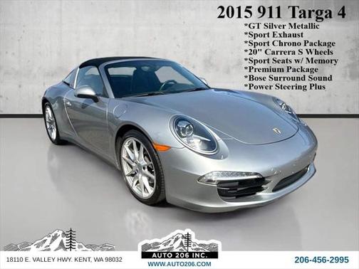 2015 Porsche 911 Targa 4