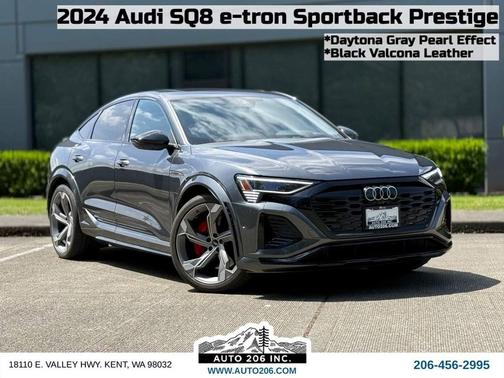 Daytona Gray Pearl Effect 2024 Audi SQ8 4.0T Prestige