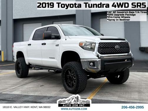Super White 2019 Toyota Tundra SR5
