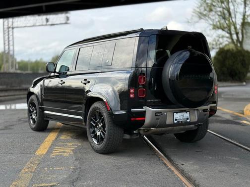 Santorini Black Metallic 2023 Land Rover Defender 110 S