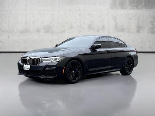 Black Sapphire Metallic 2022 BMW M550 i Xdrive