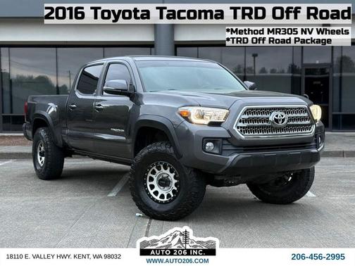 Magnetic Gray Metallic 2016 Toyota Tacoma TRD Off Road