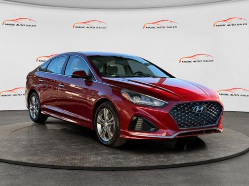 Scarlet Red 2019 Hyundai SONATA SEL