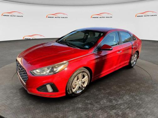Scarlet Red 2019 Hyundai SONATA SEL
