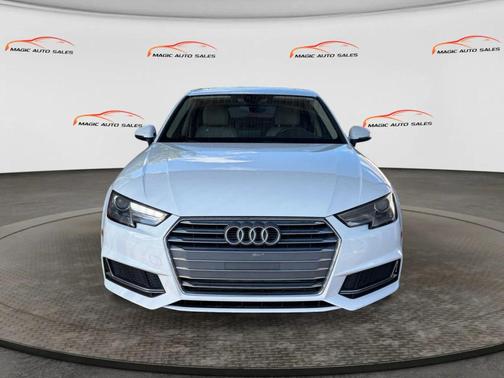 White 2019 Audi A4 40 Premium
