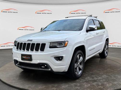 Bright White Clearcoat 2015 Jeep Grand Cherokee Overland SUV