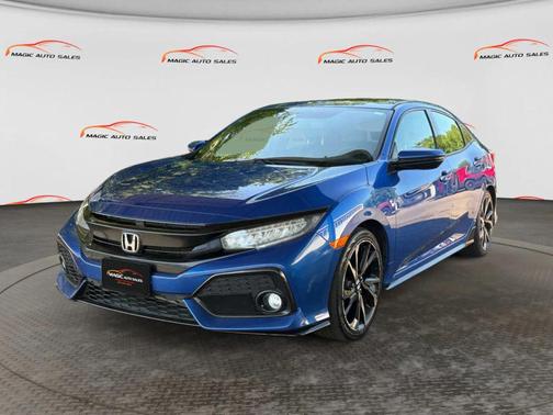 Blue 2017 Honda Civic Sport Touring