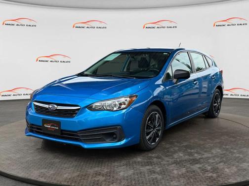 Blue 2021 Subaru Impreza Base