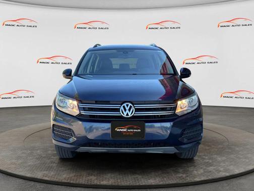 Night Blue Metallic 2016 Volkswagen Tiguan 2.0T S 4MOTION