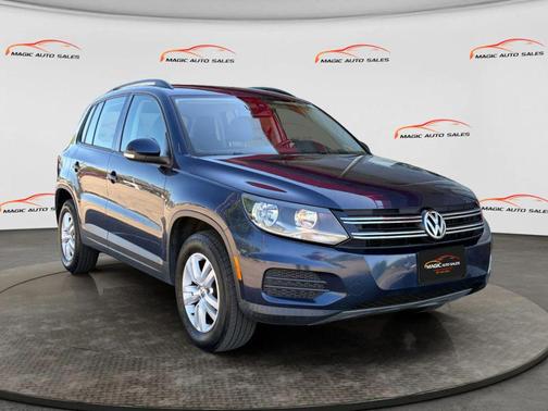 Night Blue Metallic 2016 Volkswagen Tiguan 2.0T S 4MOTION