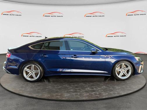 Navarra Blue Metallic 2021 Audi A5 Sportback 45 S Line Premium Plus