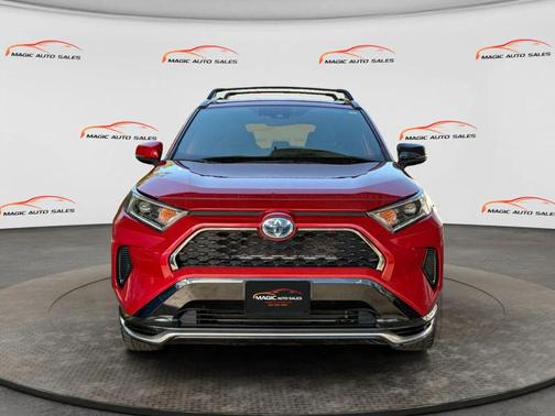 Supersonic Red 2021 Toyota RAV4 Prime SE