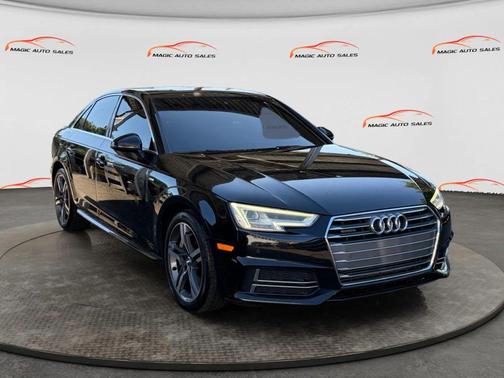 Black 2018 Audi A4 2.0T Premium Plus