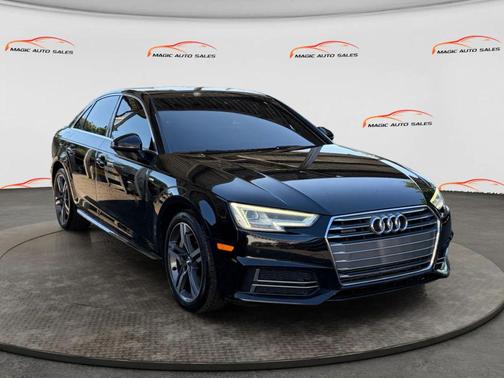 Black 2018 Audi A4 2.0T Premium Plus