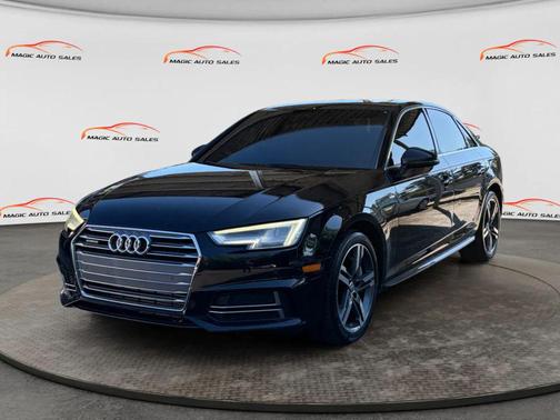 Black 2018 Audi A4 2.0T Premium Plus