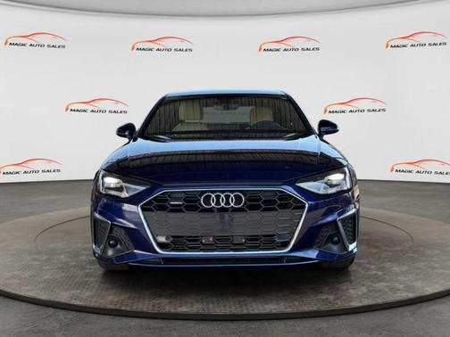 Blue 2021 Audi A4 45 S line Premium