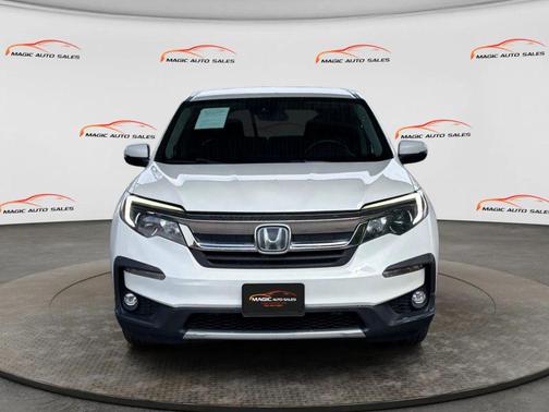 White Diamond Pearl 2019 Honda Pilot EX