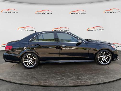 Black 2016 Mercedes-Benz E-Class E 350 4MATIC Sedan 4D