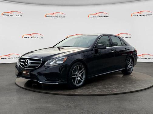 Black 2016 Mercedes-Benz E-Class E 350 4MATIC Sedan 4D