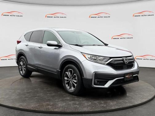 Silver 2021 Honda CR-V AWD EX