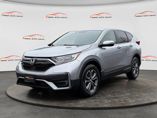 Silver 2021 Honda CR-V AWD EX