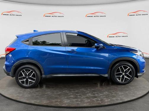 Aegean Blue Metallic 2018 Honda HR-V EX