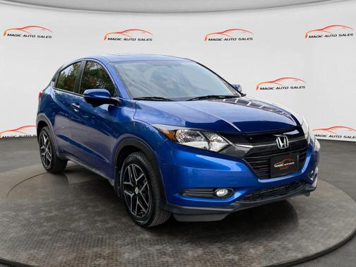 Aegean Blue Metallic 2018 Honda HR-V EX