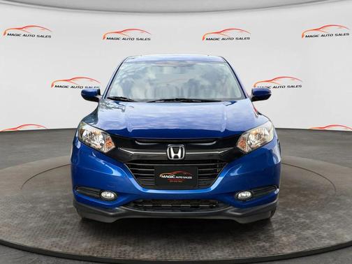 Aegean Blue Metallic 2018 Honda HR-V EX