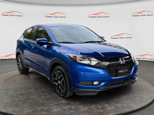 Aegean Blue Metallic 2018 Honda HR-V EX